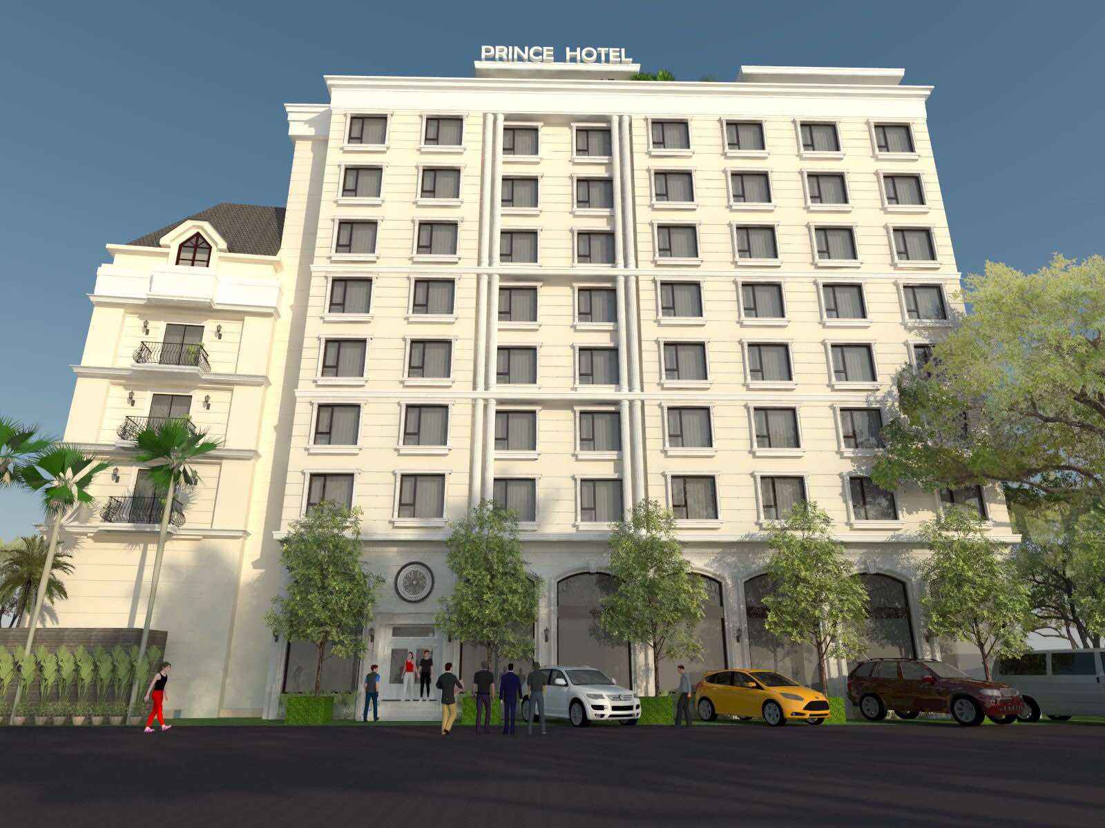Prince Hotel Yangon Entrance